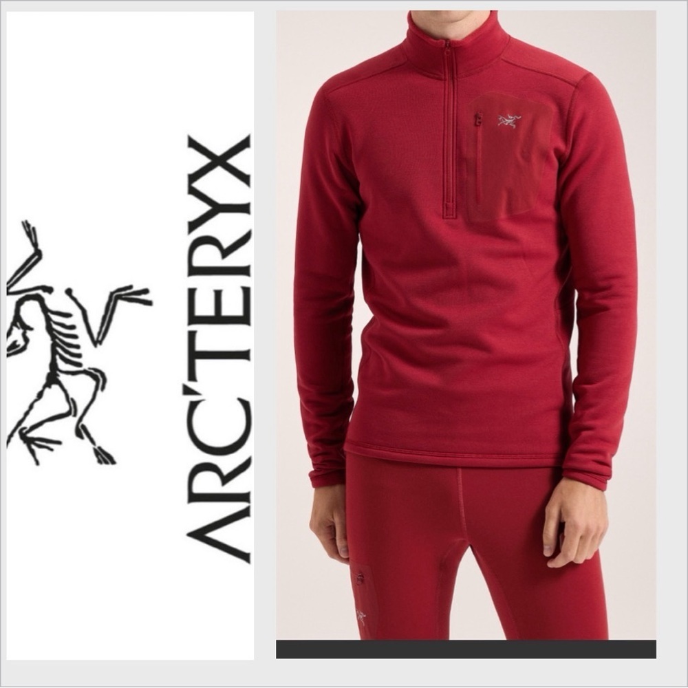 Arc'teryx Mens Rho Heavyweight pullover BaseLayer XL - Picture 2 of 7